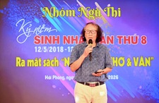 Nhóm Ngũ Thi ra mắt tập sách "Ngũ Thi 2 - Thơ và Văn"